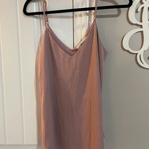 Mahina Pink Fitted Sleeveless Camisole